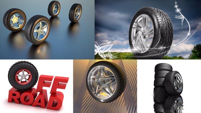 5张汽车轮胎高清图片 - 爱图网设计图片素材下载