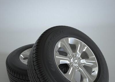 三维 汽车 轮胎 模型 产品级轮胎 模_meiijie作品_车辆车辆部件_cg模